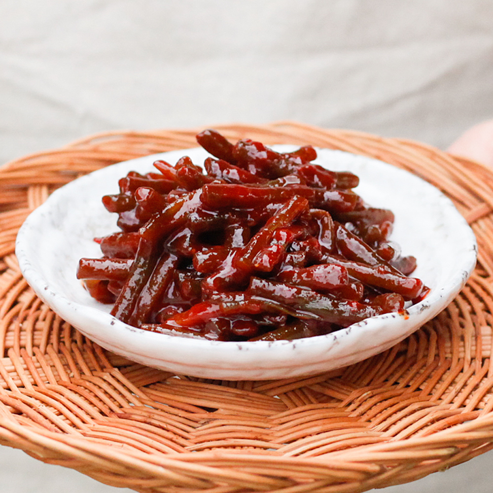 고추장 양념 마늘쫑 장아찌 강순옥명인 국산 반찬 500g 순창 장본가 - 상세 이미지 4