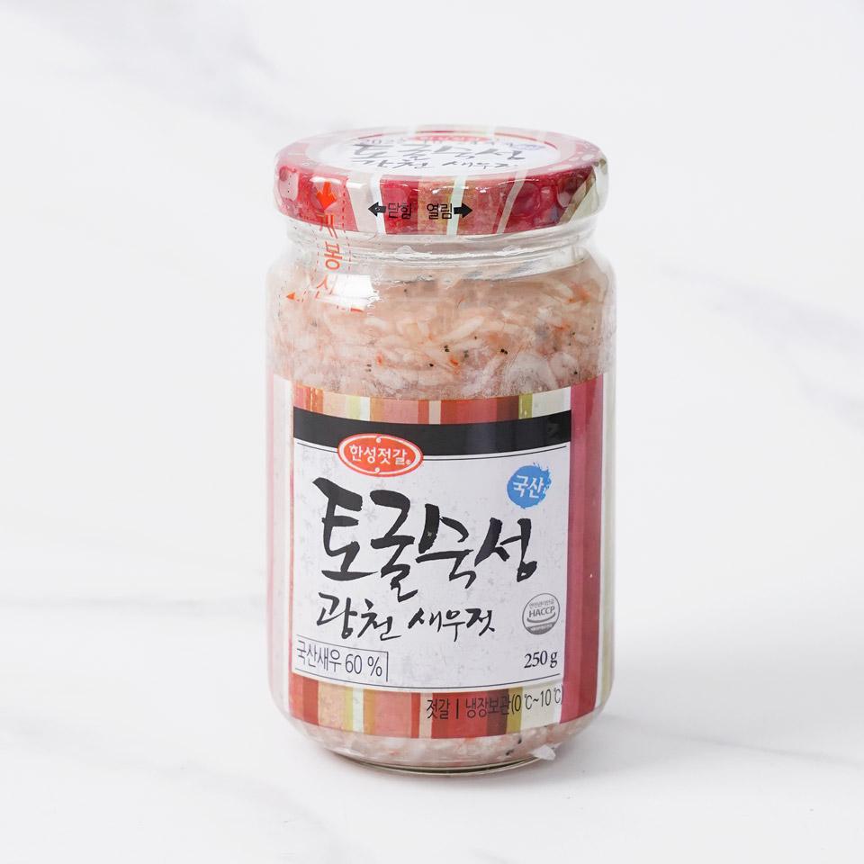 메가마트 한성 토굴숙성 광천 새우젓 250g - 상품 이미지