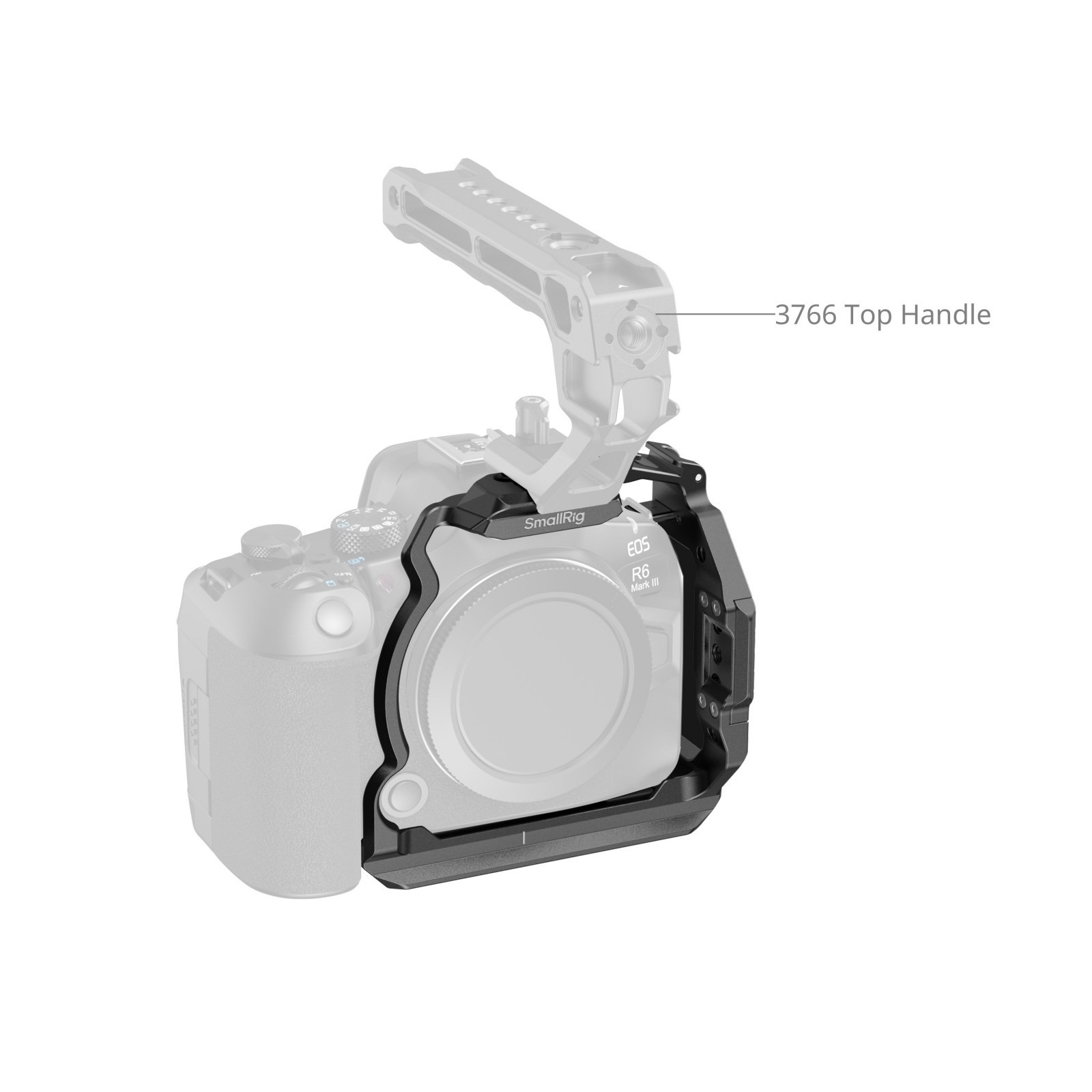 스몰리그 HawkLock 퀵 릴리즈 하프 케이지 (캐논 EOS R6 Mark III/R6 Mark II/R5 Mark II 전용) 5953 - 상세 이미지 5