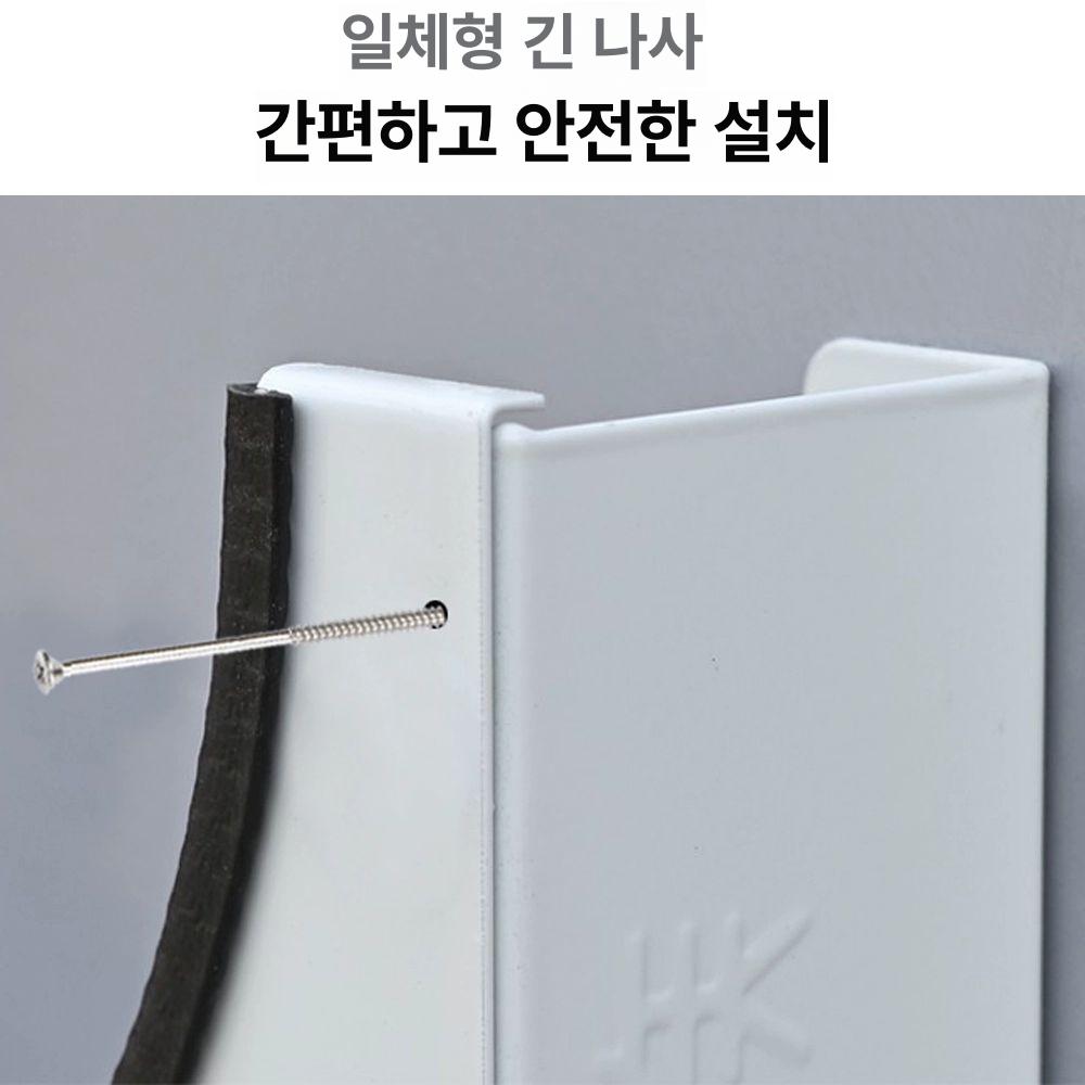 안전모걸이대 작업모 작업장 거치대 정리대 4칸 - 상세 이미지 2