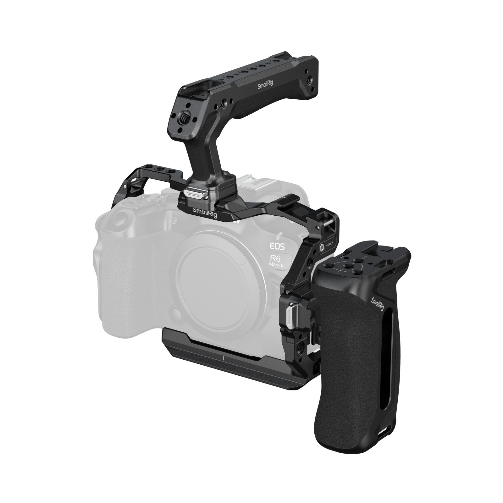 스몰리그 HawkLock 퀵 릴리즈 케이지 키트 어드밴스드 에디션 (캐논 EOS R6 Mark III/R6 Mark II 전용) 5958 - 상품 이미지