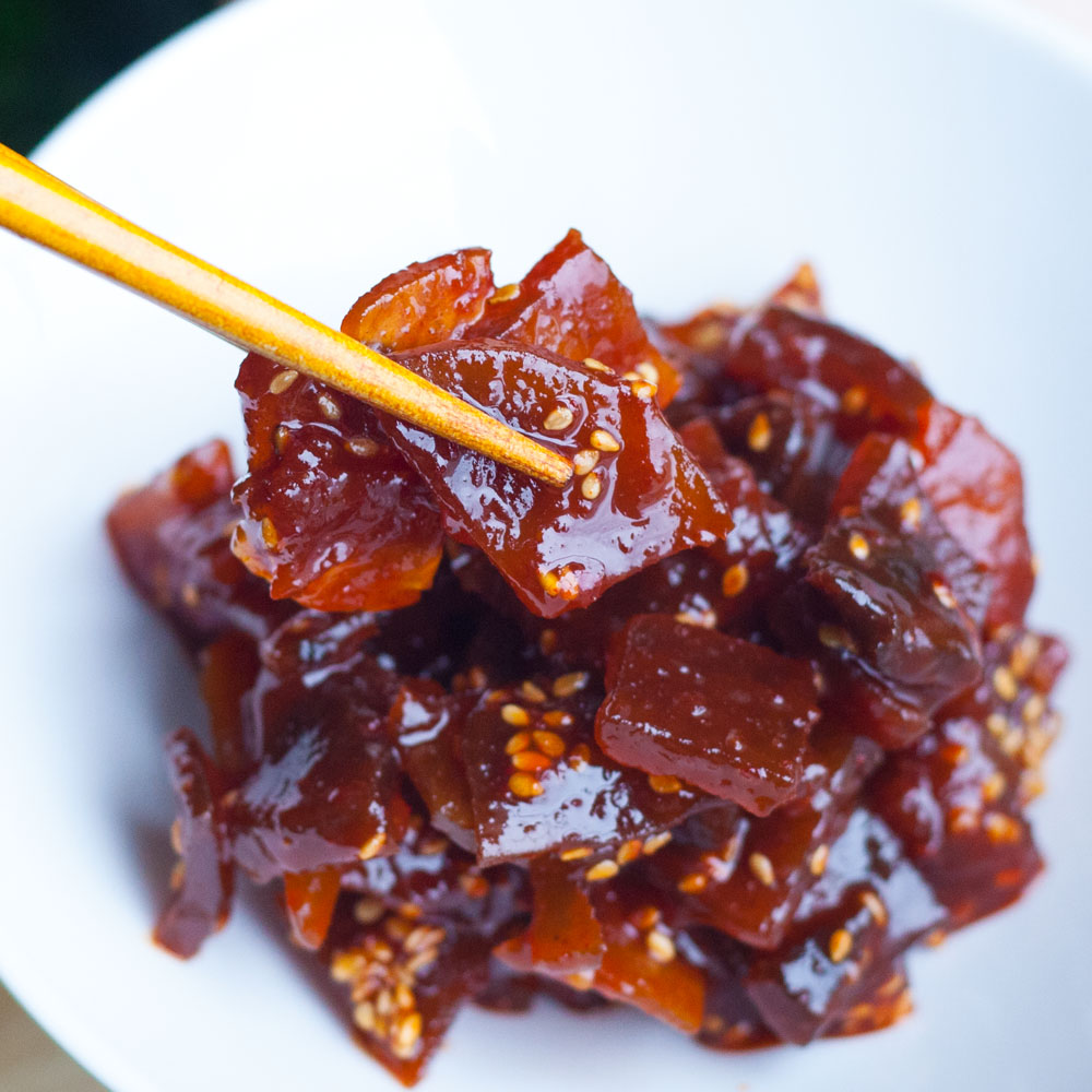 순창 장본가 무장아찌 고추장숙성 500g 강순옥명인 이미지 7
