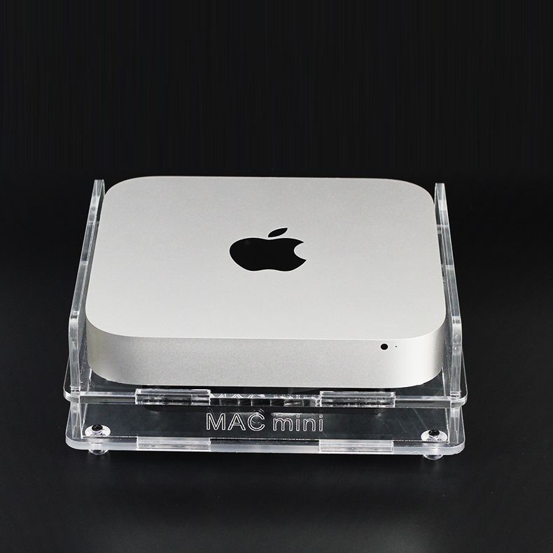 맥미니 호환 M4 쿨링 거치대 쿨러 MAC 내장 케이스 알루미늄 투명 USB전원 - 상세 이미지 4
