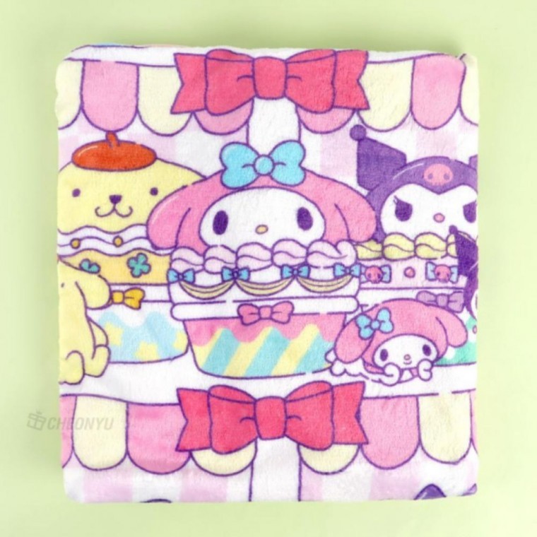 캐릭터즈 무릎 담요 오피스 캠핑 여행용 사계절 가벼운담요 - 상품 이미지