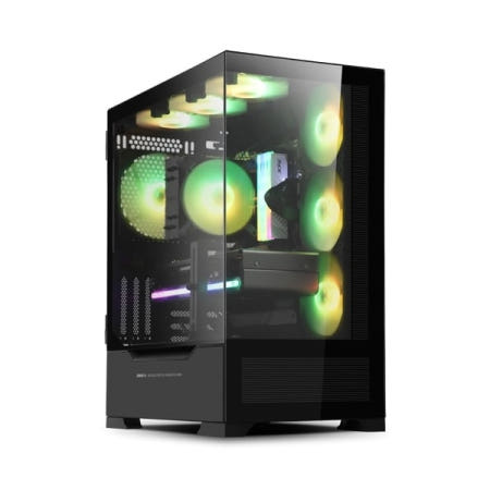 EDDY A6 강화유리 블랙 (미들타워)