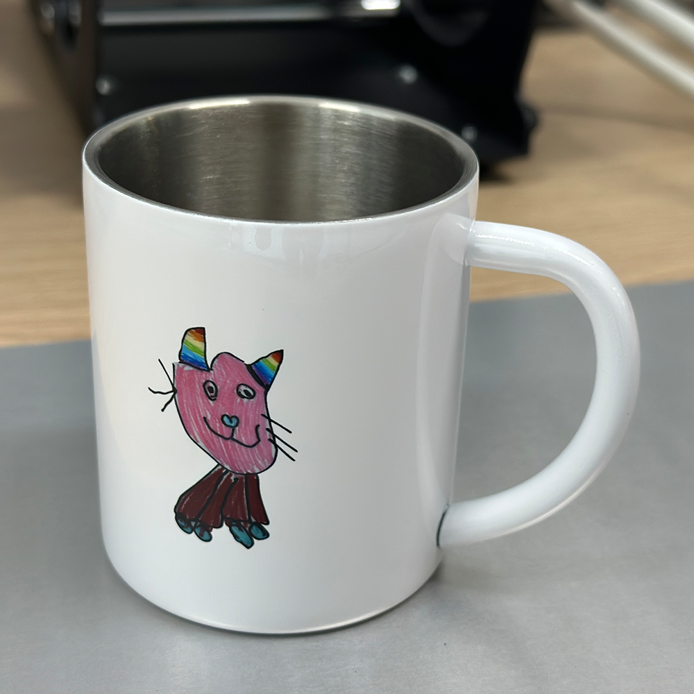 어린이집 유치원 양치컵 이름각인 커스텀 사진 그림 스테인리스304 220ml 300ml - 상세 이미지 3