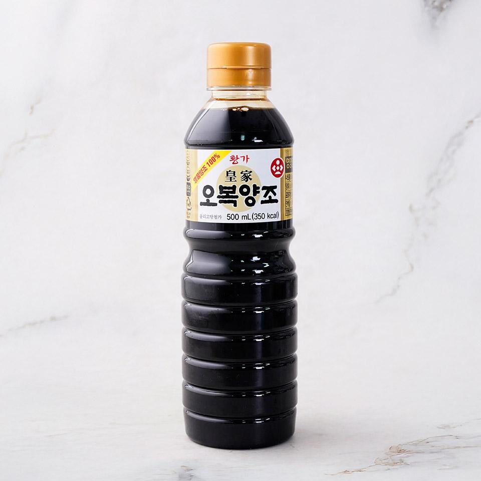 메가마트 오복 황가 양조간장 500ml - 상품 이미지