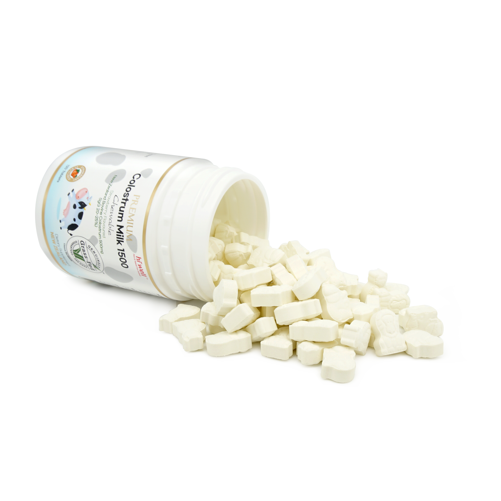 하이웰 초유 츄어블 1500 뉴질랜드 초유단백질 Colostrum 120정, 1개 이미지 3