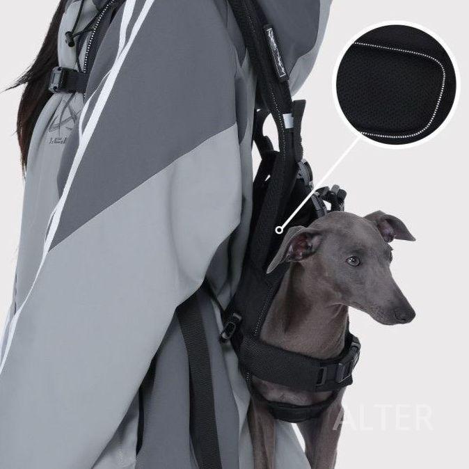 대형견 들것 이동 포대기 가방 운반 하네스 작업견 0.5 기본판-M사이즈 (4-8kg) - 상세 이미지 3
