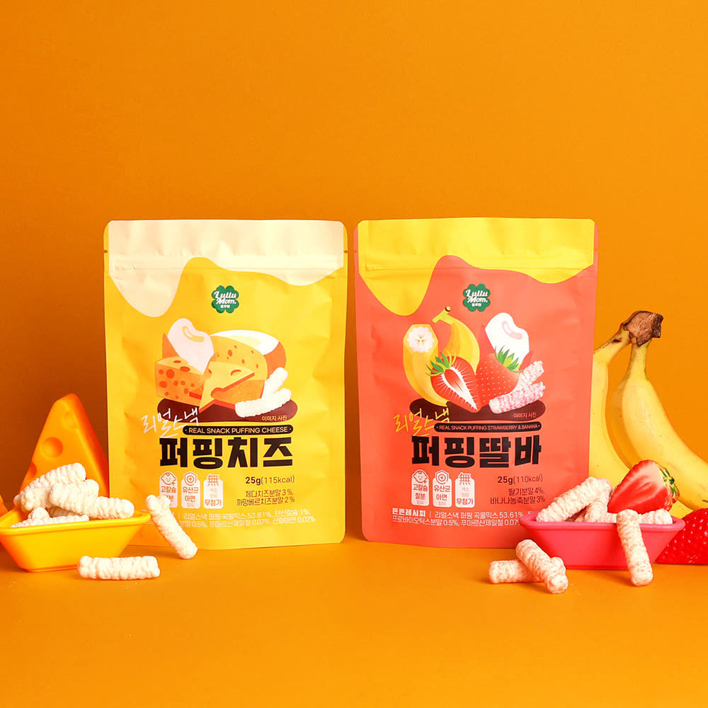 룰루맘 아기과자 퍼핑스낵 2종 6봉 가격 비교 룰루맘 룰루맘 아기과자 퍼핑스낵 2종 6봉
