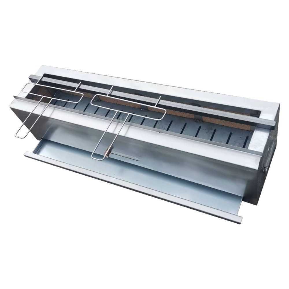 야키토리 화로 노점 꼬치구이 숯불 바비큐 화덕 케밥 60cm - 상세 이미지 2
