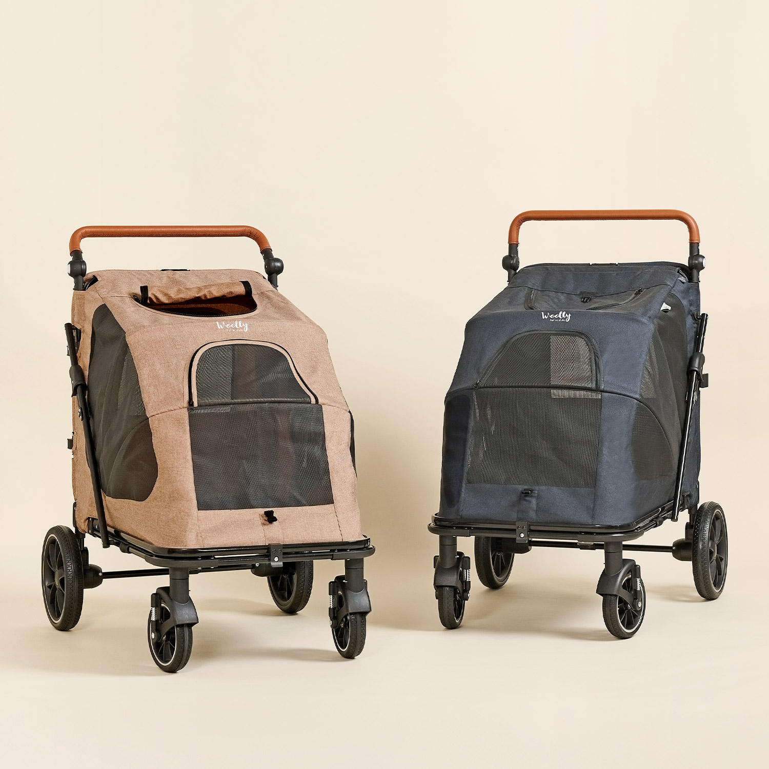 울리 이지 폴딩 중형견 대형견 강아지 유모차