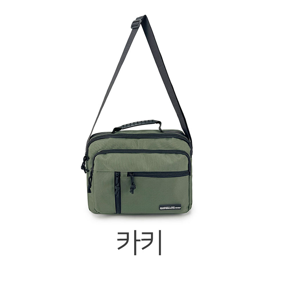 남성 메신저백 데일리 크로스백 수납력 좋은 캐주얼 출퇴근 크로스 가방 - 상세 이미지 5