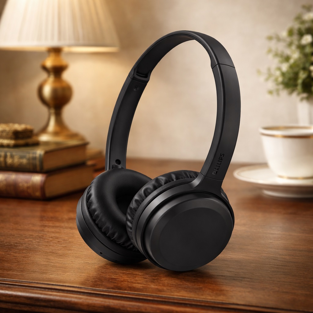 필립스 TAH1108 온이어 초경량 무선 블루투스 헤드폰 헤드셋 제품 이미지