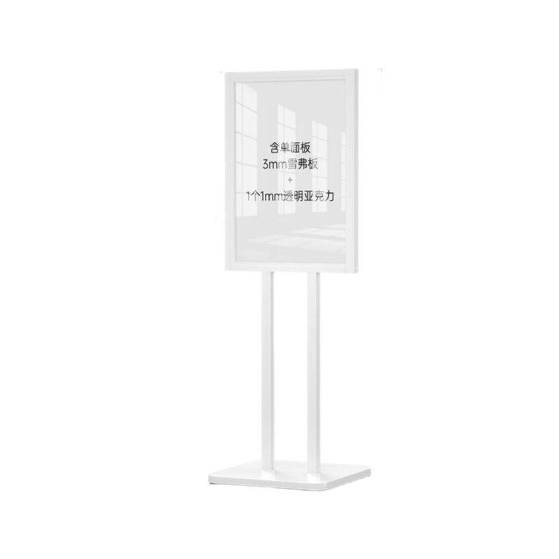 입간판 실외 거치대 홍보물 블랙 스탠드형 디자인 배너 - 상세 이미지 2