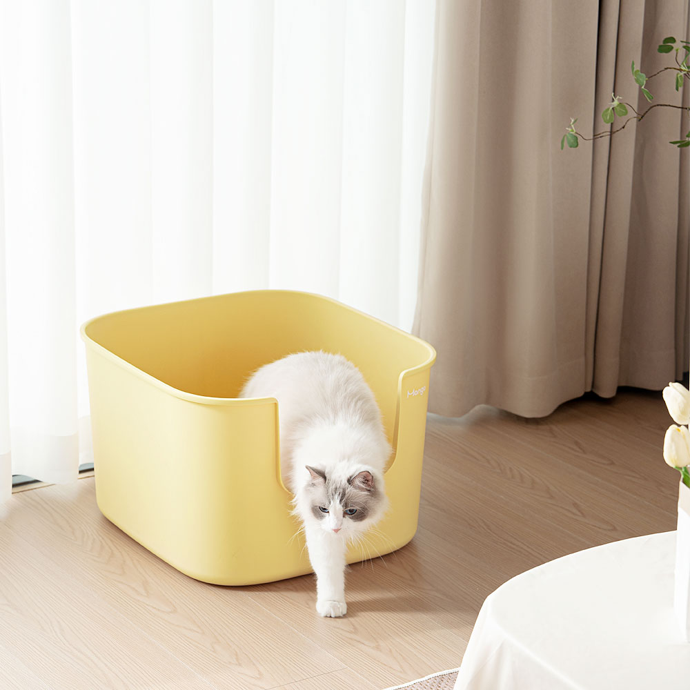 망고 고양이 화장실 배변통 변기 항균 리터박스 중형 - 상세 이미지 4