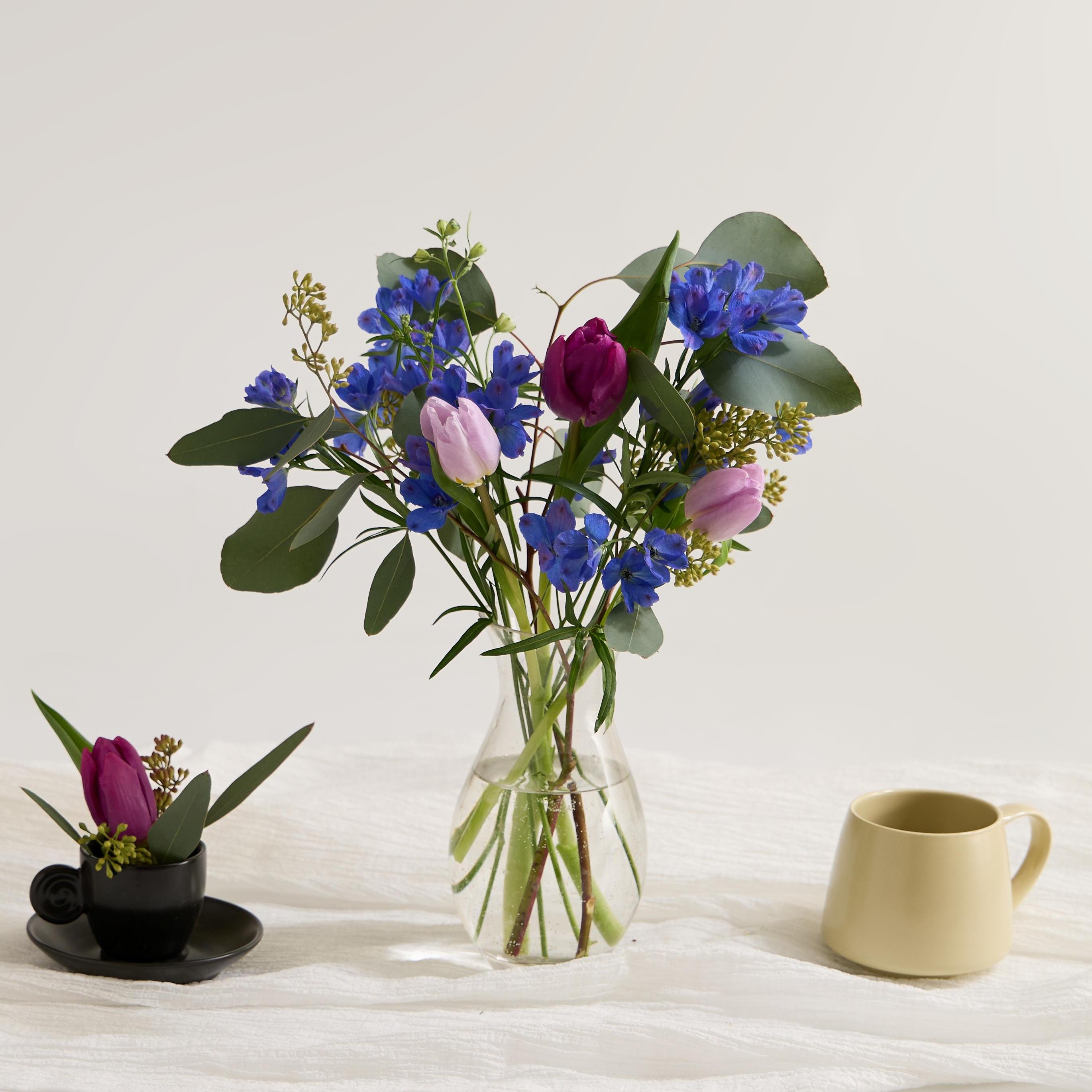 [플로픽] 비비드 델루나 믹스 (S/L/꽃다발) 생화꽃다발 제철꽃믹스 졸업식꽃다발 기념일 생일선물 정기구독 꽃배송