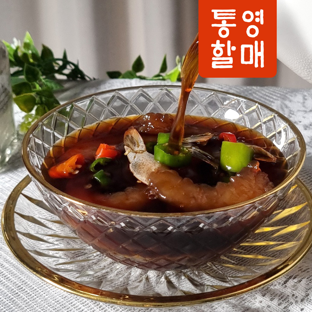 통영할매 깐 순살 간장 양념 새우장 330G - 상세 이미지 5