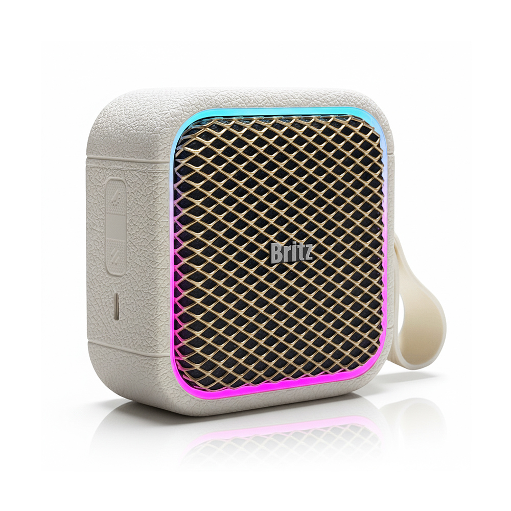 브리츠 블루투스 스피커 15W 휴대용 TWS 방수 BZ-WX3 아이보리 제품 이미지