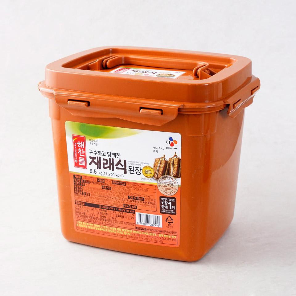 메가마트 CJ 해찬들 재래식 된장 6.5kg - 상세 이미지 2