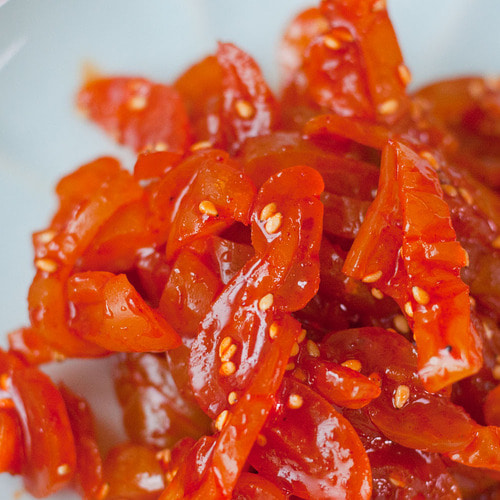 순창 참외장아찌 500g 정성가득 밑반찬 이조전통식품 이미지 8