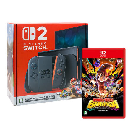 닌텐도 스위치 2 마리오 카트 월드 세트 +동킹콩 바난자 / WJ