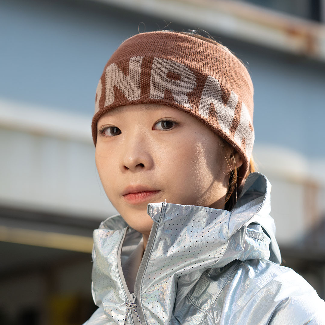 rnrn 스포츠 러닝헤어밴드 겨울 니트 운동 여성 머리 헤드밴드 이미지 3
