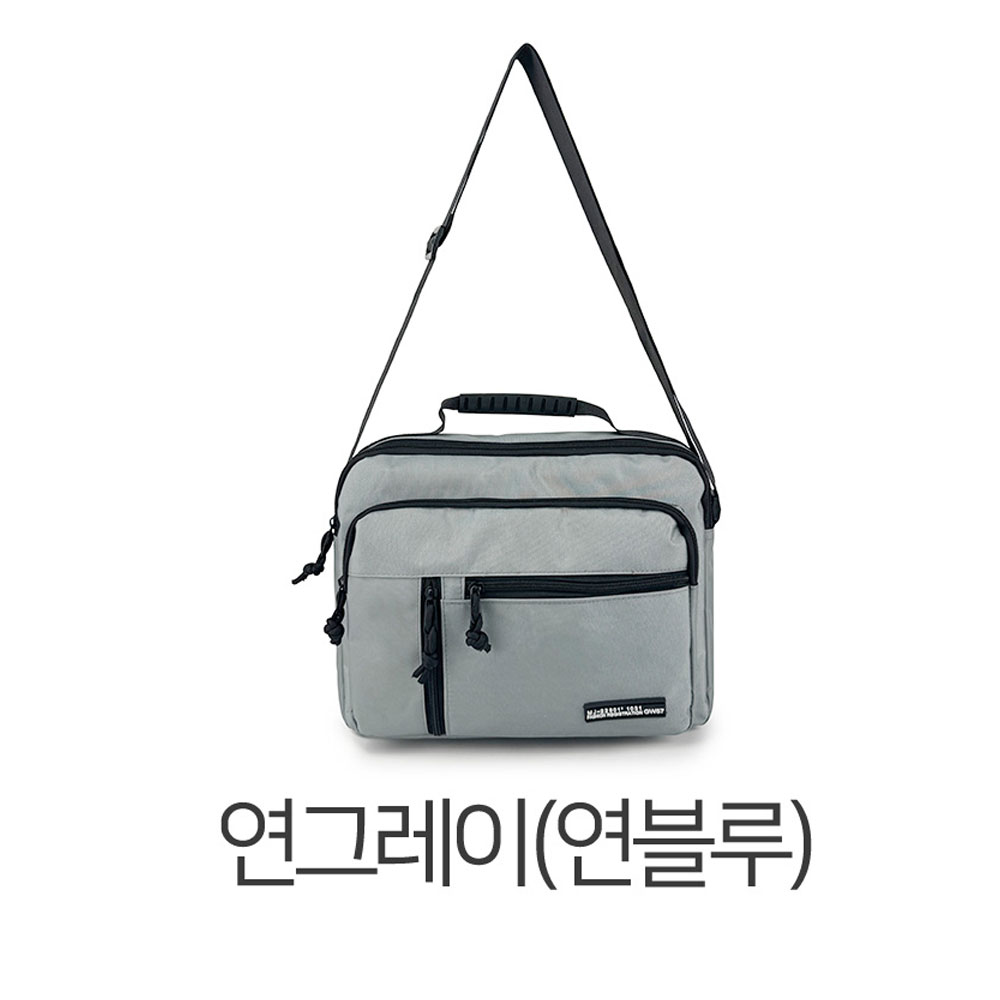 남성 메신저백 데일리 크로스백 수납력 좋은 캐주얼 출퇴근 크로스 가방 - 상세 이미지 4