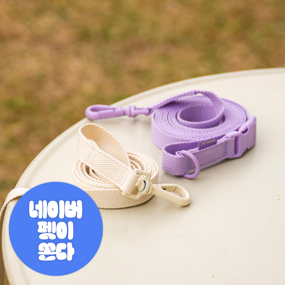 펫트리움 핸즈프리 리드줄 2.5M 산책용 강아지 목줄