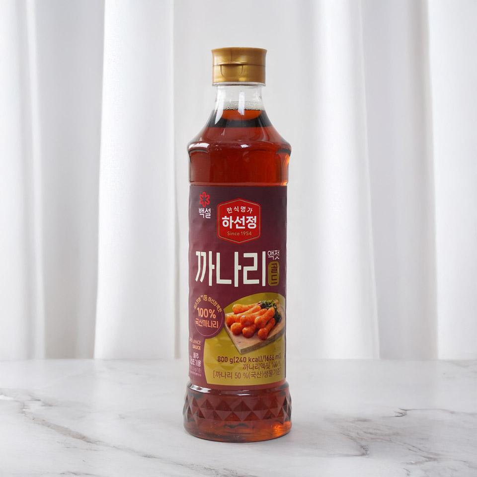 메가마트 CJ 하선정 까나리액젓 800g - 상품 이미지