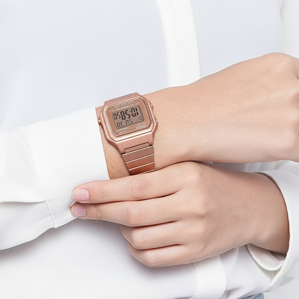 카시오 CASIO B650WC-5A 사각 디지털 남여공용 커플시계 - 상품 이미지