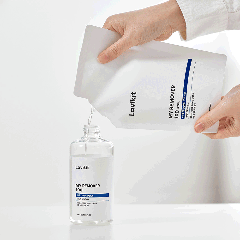 [N단독] 라비킷 마이리무버 본품 300ml 1개+리필 300ml 2개 얼룩 찌든때 제거제