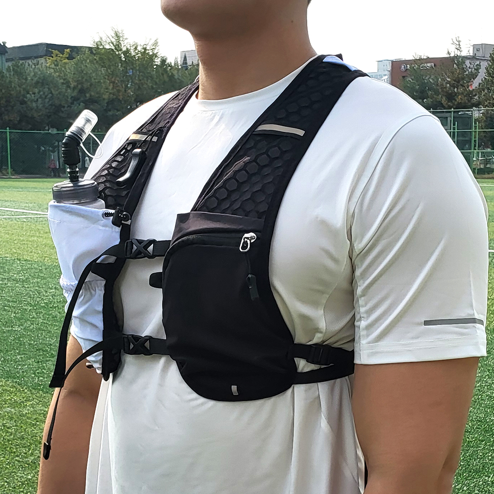 제커 트레일 러닝 조끼 배낭 마라톤 베스트 조깅 등산 가방 - 상세 이미지 3