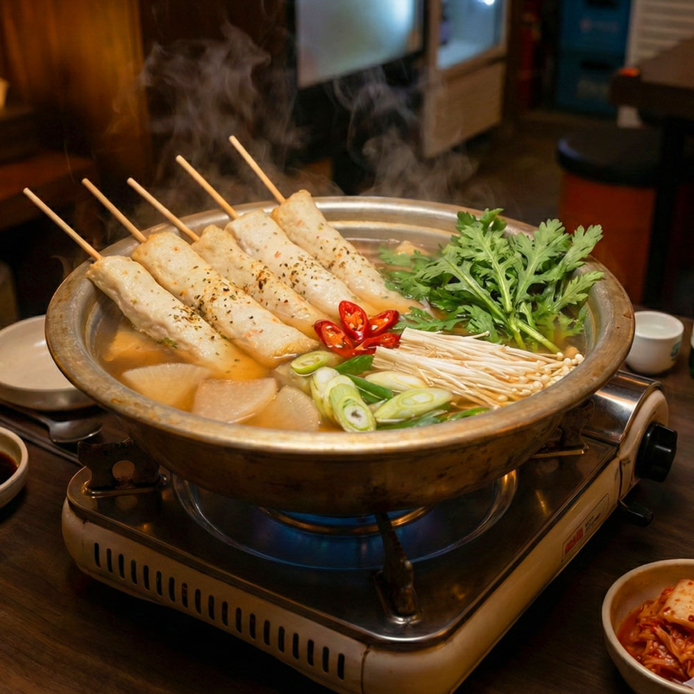 [산아푸드] 수제 기본 어묵탕 키트 (모둠어묵+육수소스 2팩) 오뎅탕 아이간식 술안주 - 상세 이미지 4