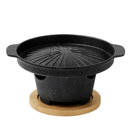 JLCOPJ협력사 혼밥 가정용 1인 미니 화로+불판 세트 제이엘생활