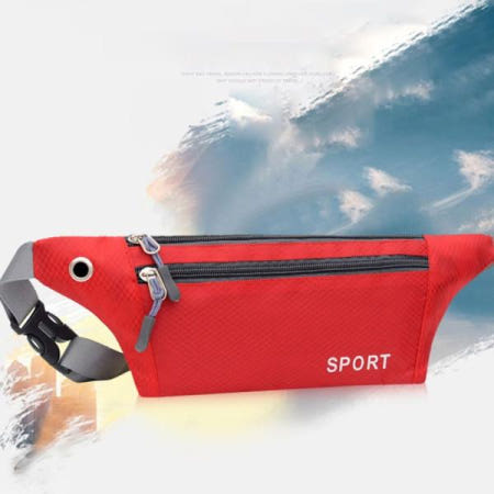 엄마마음 허리포켓 캐주얼 스포츠 방수 런닝 허리 포켓 힙색 가방 M11018