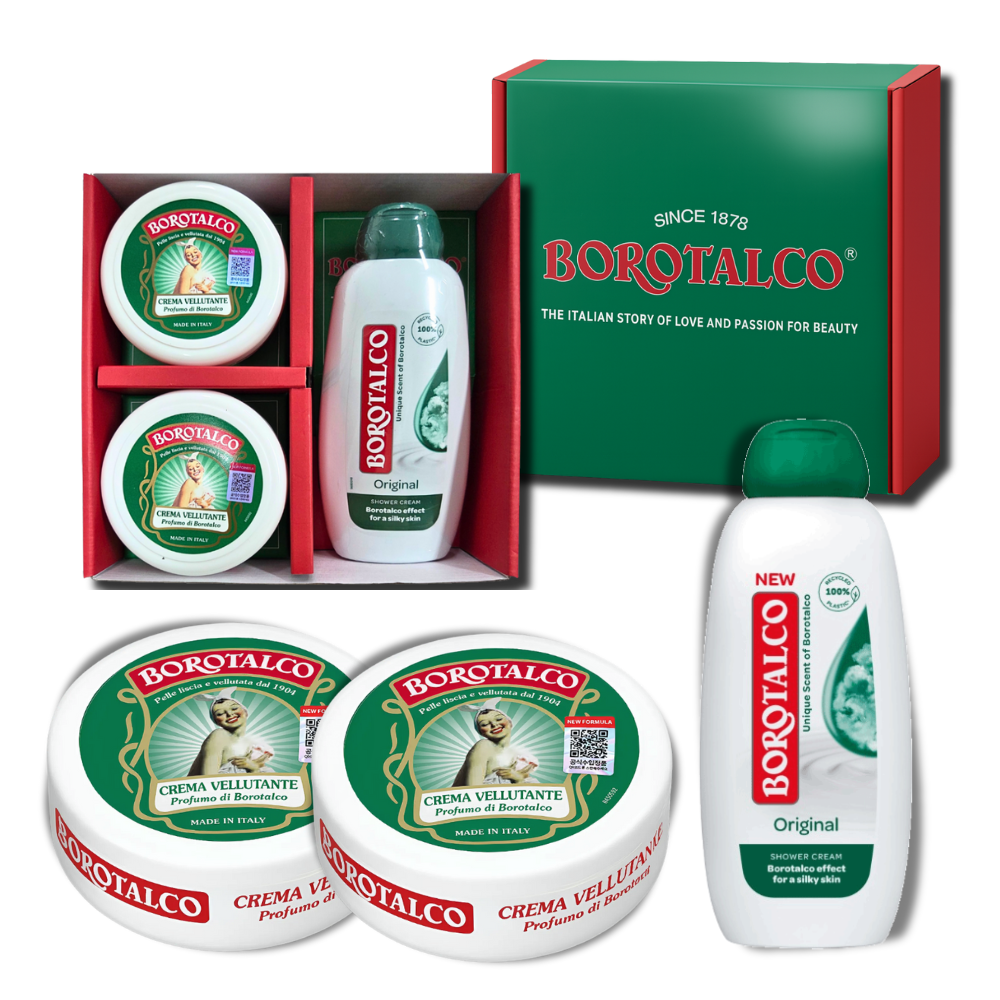 보로탈코 바디크림 150ml 2통+바디워시 250ml 1통 패키지세트 - 상품 이미지