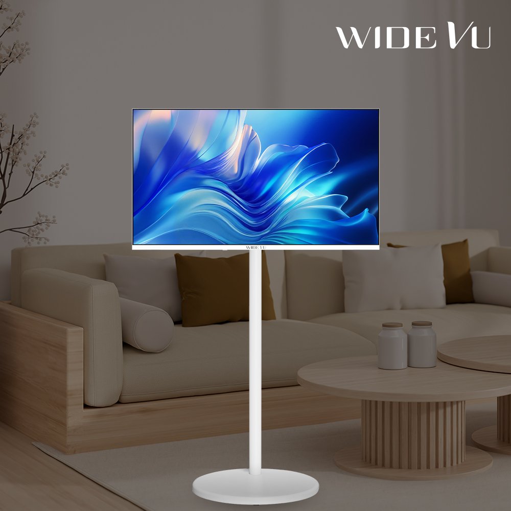 와이드무빙뷰 화이트에디션 삼탠바이미 셋트 QLED 101cm(40인치) FHD 스마트 이동식 TV 중소바이미 V1 제품 이미지