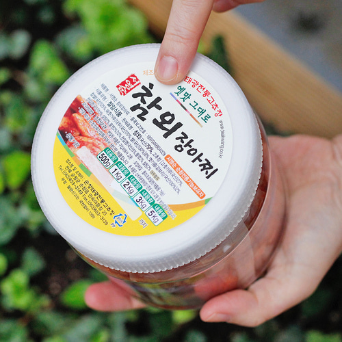 참외장아찌 고추장 아삭아삭 짱아치 1kg 순창 태광 - 상세 이미지 2