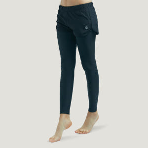 남여공용 컴팩트 2in1 9부 워터레깅스 수영복 반바지 러닝 팬츠 블랙 운동러 솔직 후기 | 실사용 리뷰 - 상품 이미지 1