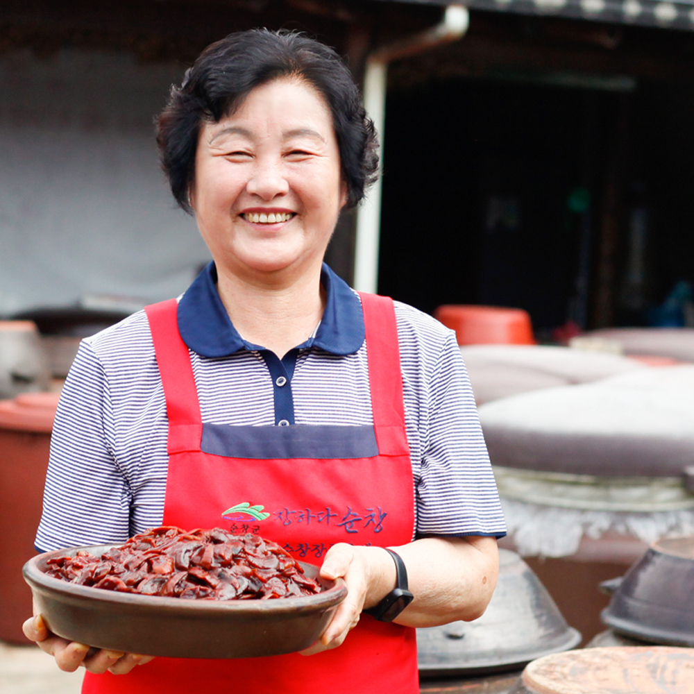 순창 감장아찌 고추장숙성 먹감 성도집 - 상품 이미지