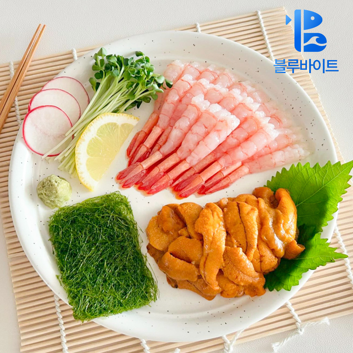 단새우 우니 감태 홈마카세 오마카세 세트 아마에비 성게알 우단감 이미지 1
