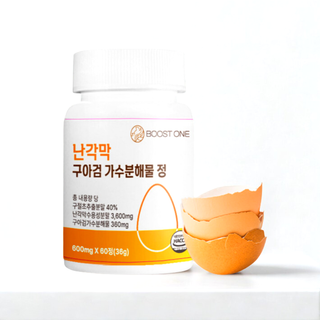 난각막 가수분해물 구아검 구절초 보스웰리아 난간막 효능 60정, 1개 제품 이미지