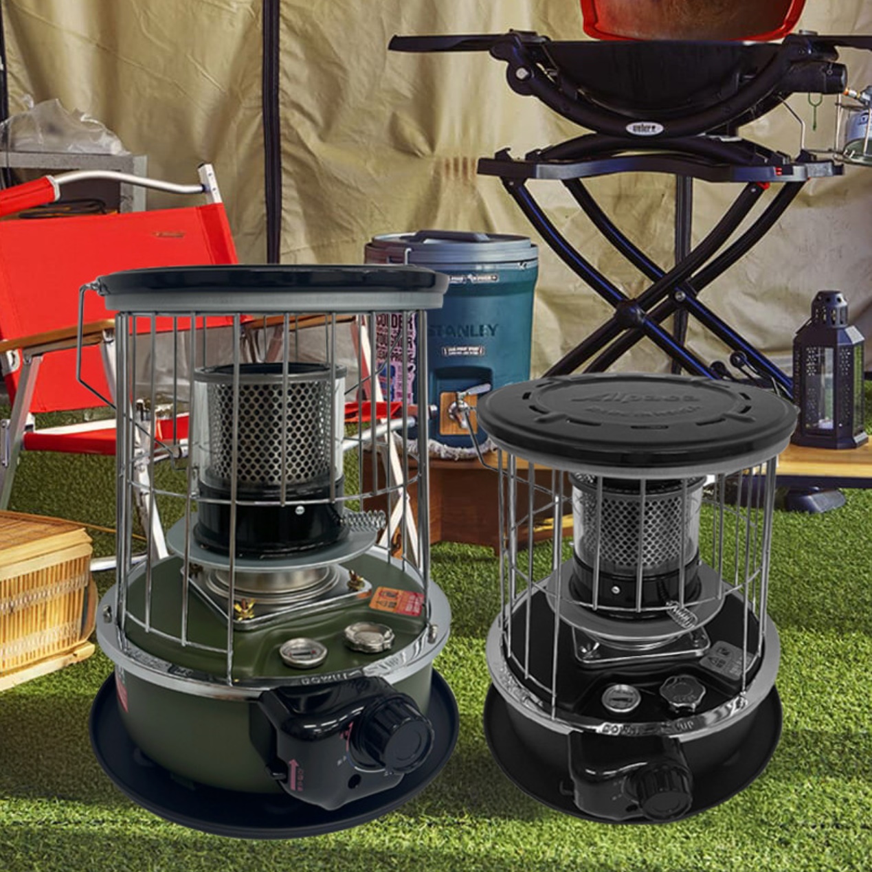 캠핑 미니 석유 난로 심지 등유 난로 소형 석유 곤로