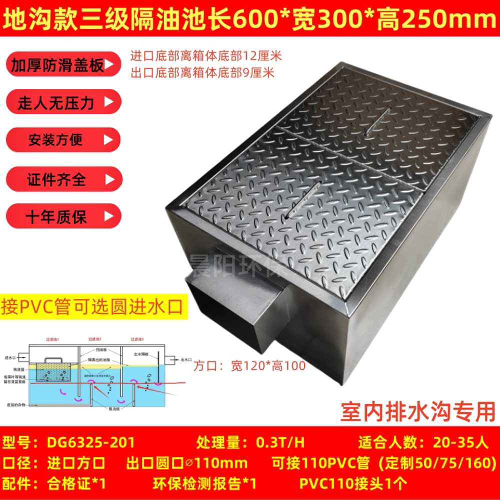 집수정 거름망 낙엽방지망 우수맨홀 클로버 빗물받이 600x300x200mm / 201 스테인리스 이미지 7