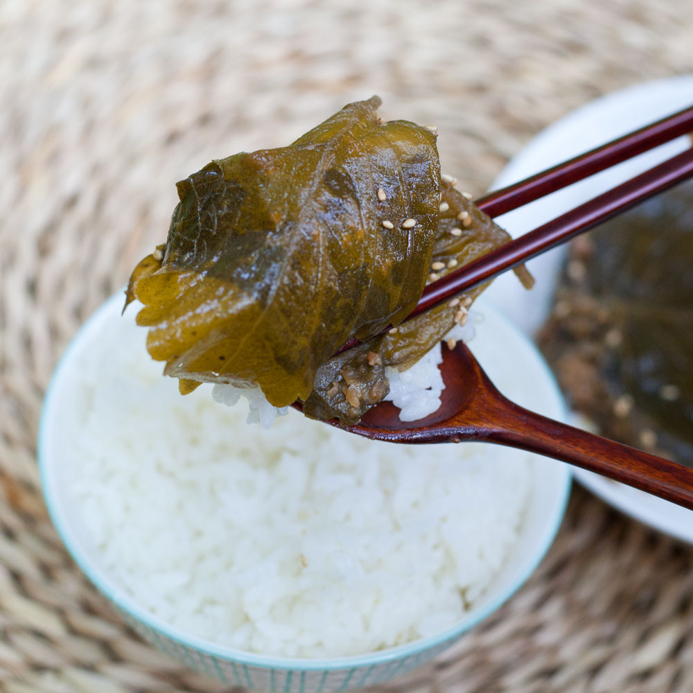 된장깻잎장아찌 1kg 깻잎절임 순창 김용순 - 상품 이미지