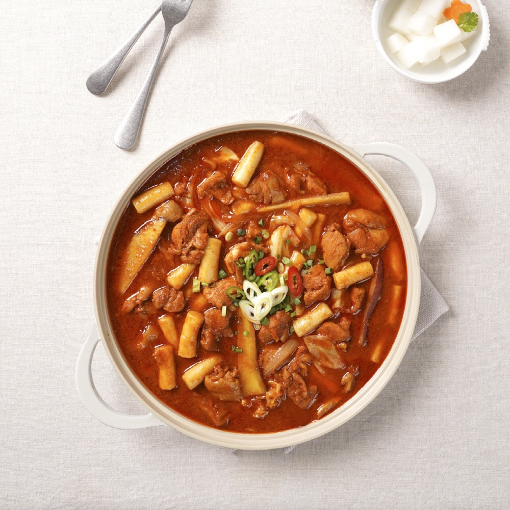 춘천 역전 닭갈비 국내산 닭고기 캠핑 음식 500g, 1개 이미지 6