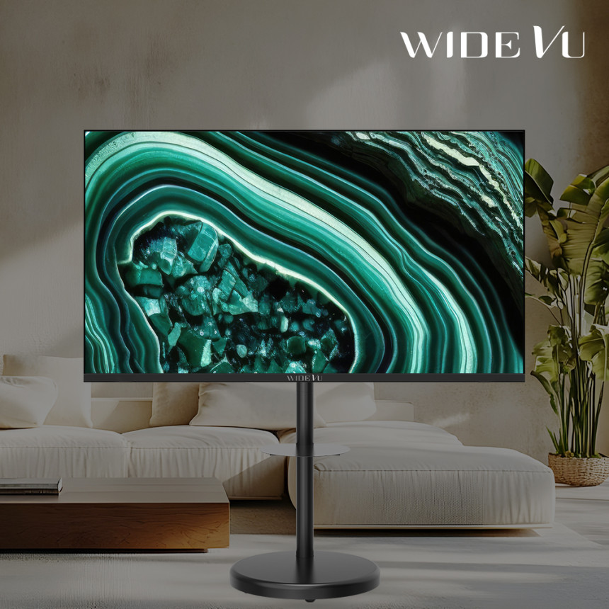 와이드무빙뷰 삼탠바이미 셋트 QLED 215cm(85인치) UHD 4K 스마트 이동식 TV 중소바이미 셀프설치가능