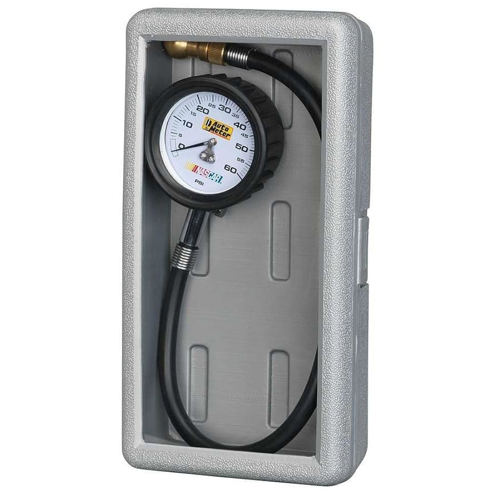 Auto Meter 2160 타이어 공기압 측정기 화이트 - 상세 이미지 2