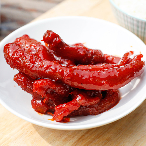 더덕장아찌 고추장 어르신 노인 반찬 순창 민속 500g - 상세 이미지 2